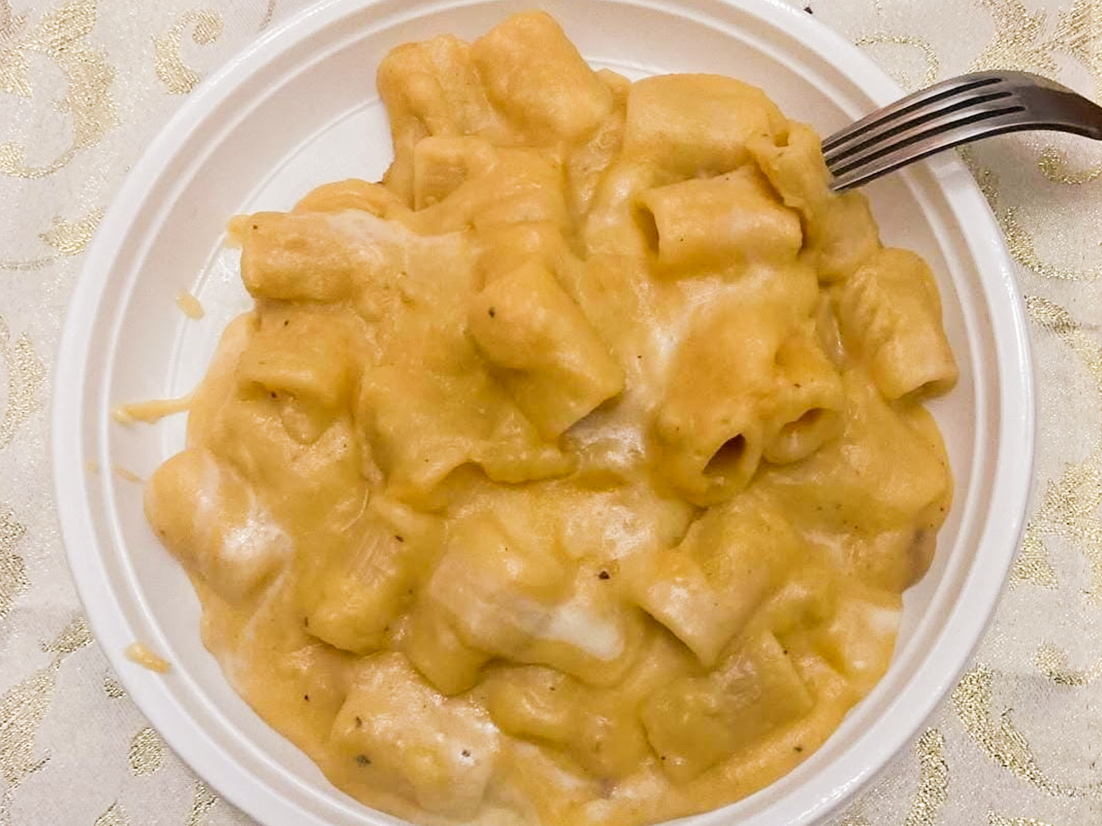 Pasta, potatoes and provola